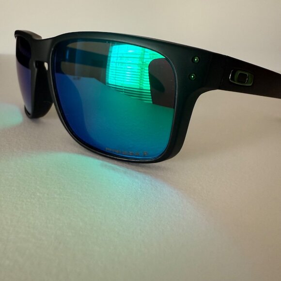 NEW Oakley Holbrook Prizm Polarized Green Reflective Lenses 9102 - Picture 9 of 12